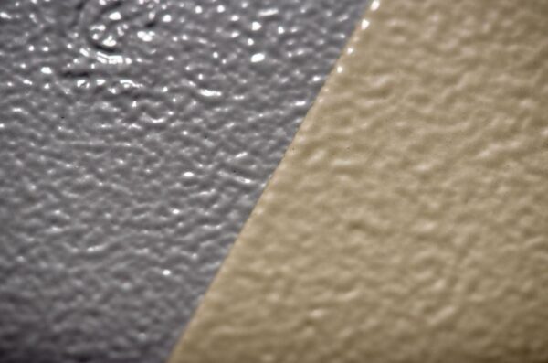 comparison of Glossy and Matte Paint Finishes.